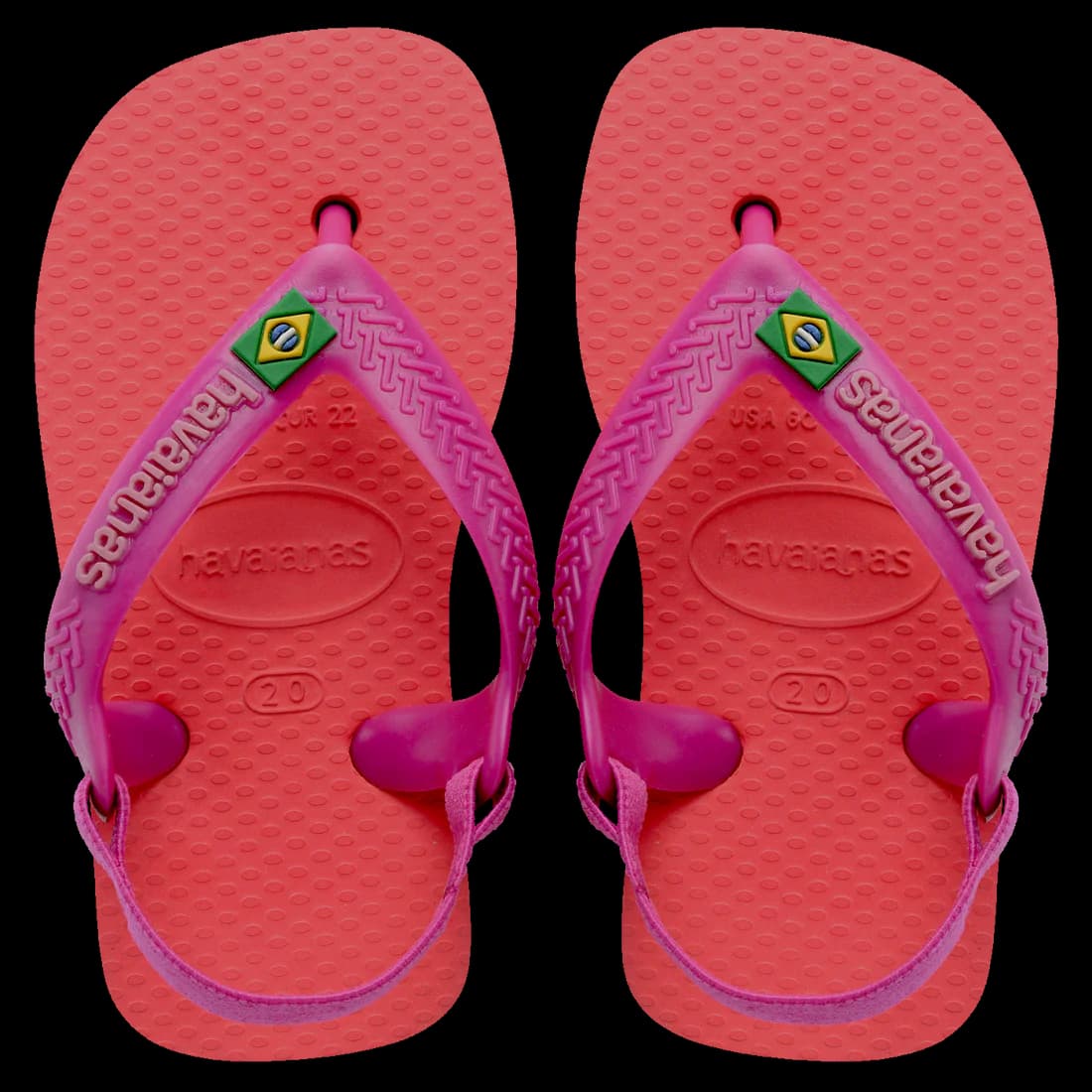 Havaianas new baby brasil logo