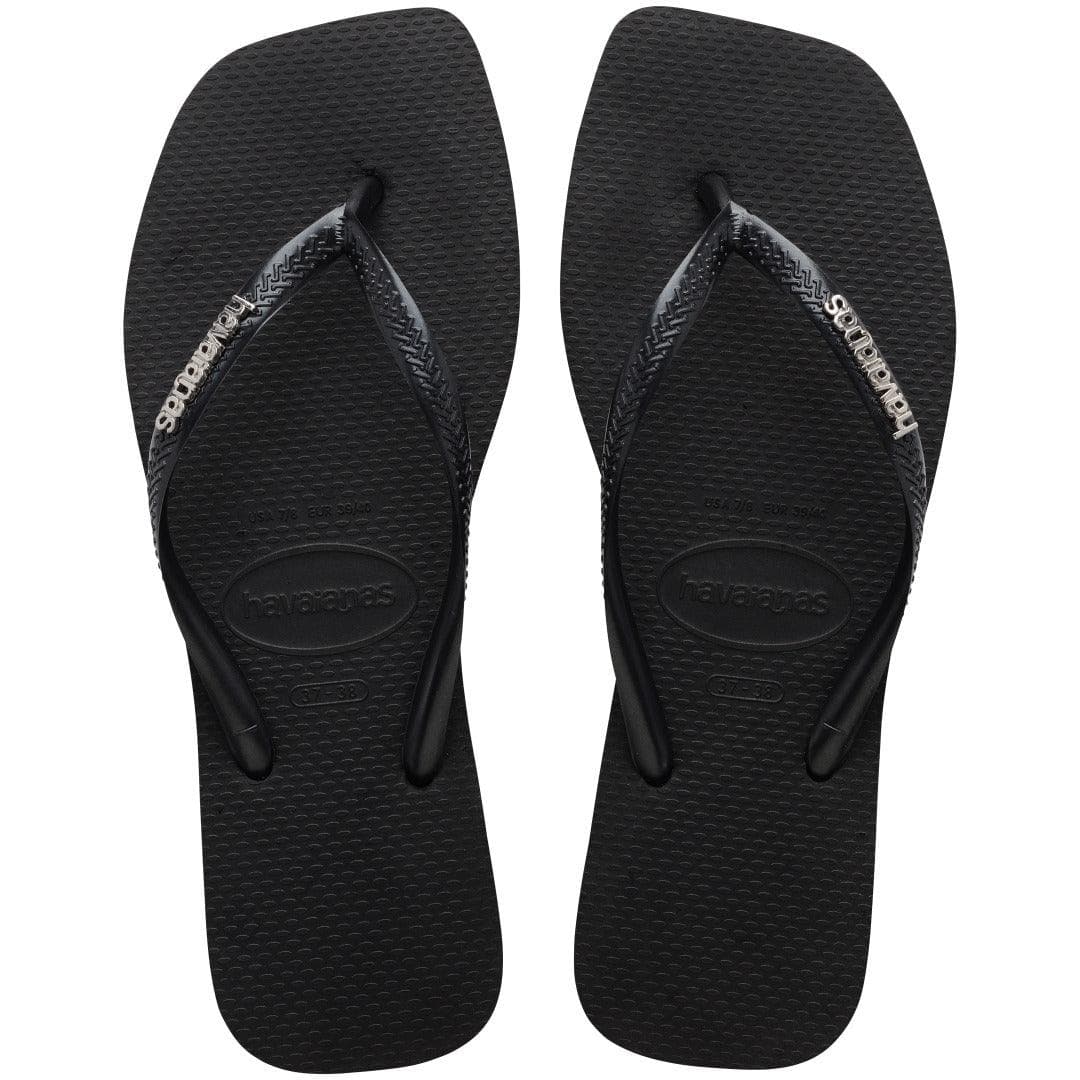 Havaianas Slim Square Logo Metalic